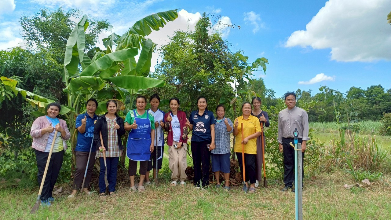 CDD Napho : Growth Team Napho” จังหวัดบุรีรัมย์ สพอ.นาโพธิ์  "ติดตามและสนับสนุนศูนย์เรียนรู้การพัฒนาคุณภาพชีวิตตามหลักทฤษฎีใหม่ประยุกต์สู่ “โคก หนอง นา”