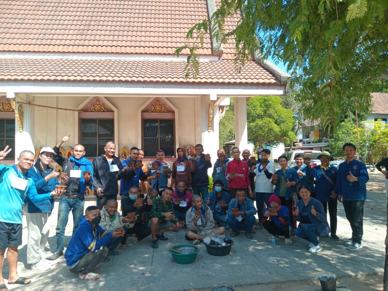 จังหวัดบุรีรัมย์ – สพอ.นาโพธิ์ ร่วมกิจกรรมรักศรัทธาแก้ไขปัญหายาเสพติดแบบบูรณาการอำเภอนาโพธิ์